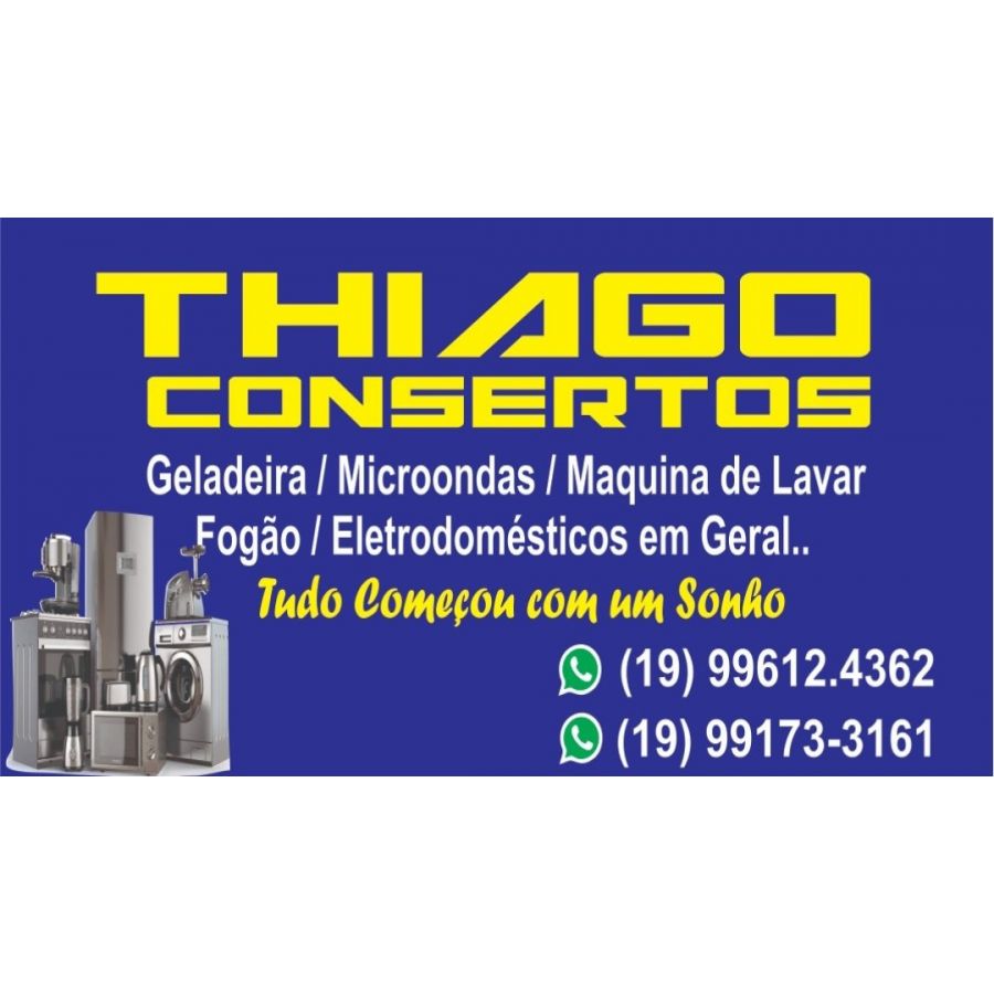Thiago Consertos de Eletrodomésticos em Piracicaba
