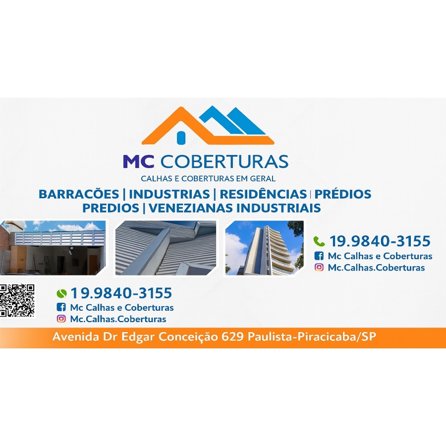 MC - Calhas Coberturas e Venezianas Industriais